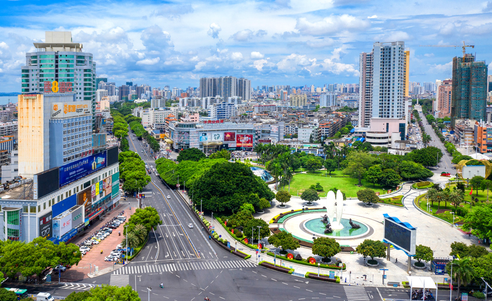 北部灣廣場(chǎng)新景。