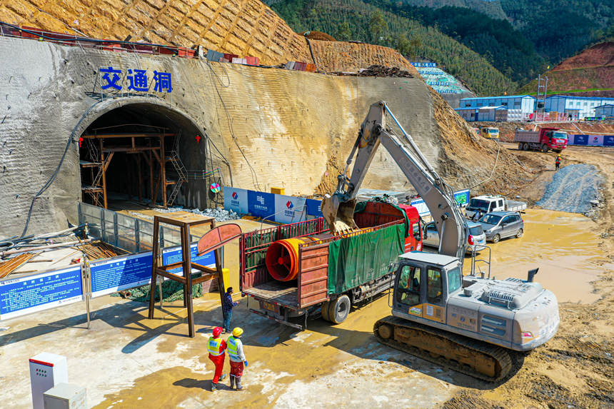 南寧抽水蓄能電站項(xiàng)目如火如荼建設(shè)當(dāng)中