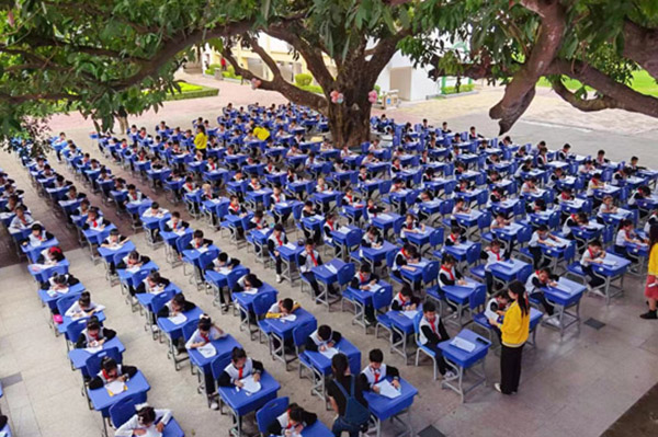 “博樂嘉年華”快樂游考。北海市第二實(shí)驗(yàn)學(xué)校供圖