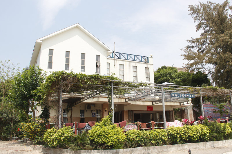 簕山古漁村里環(huán)境清幽的鄉(xiāng)村民宿。受訪者供圖