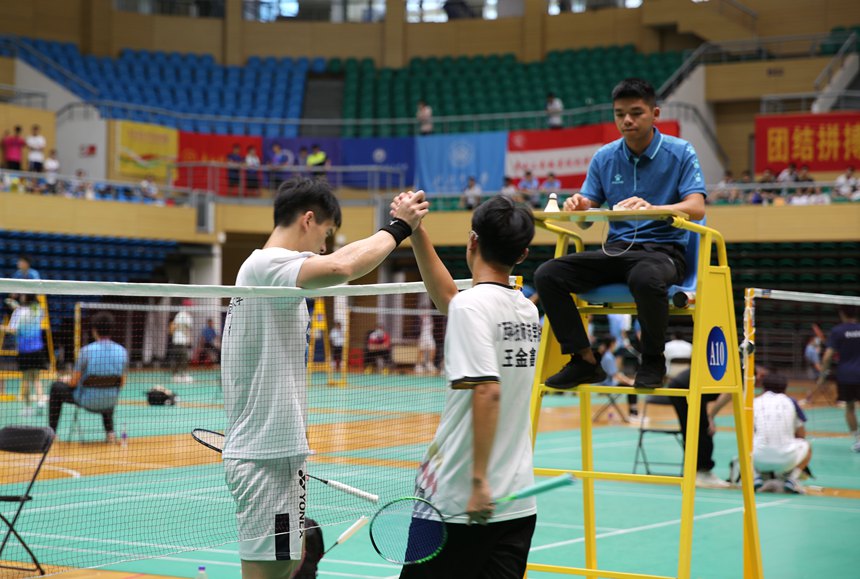 比賽現(xiàn)場(chǎng)。廣西大學(xué)供圖