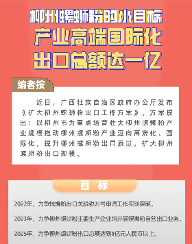 2025年柳州螺螄粉力爭(zhēng)出口破1億元