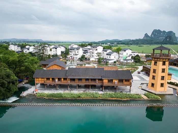 紅軍路景區(qū)一角。