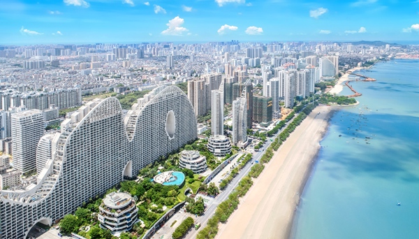 北海城市北岸風(fēng)光