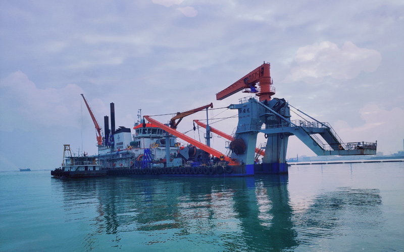 農(nóng)發(fā)行北海市分行支持建設(shè)的北海鐵山港區(qū)航道三期工程。