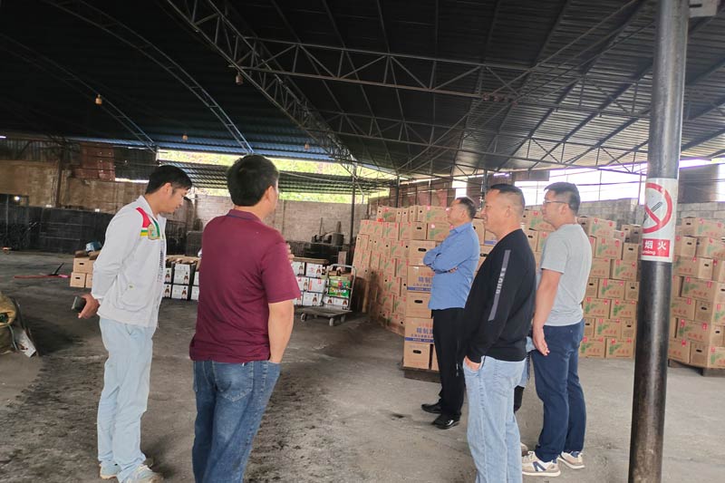 工作組到無煙碳廠考察