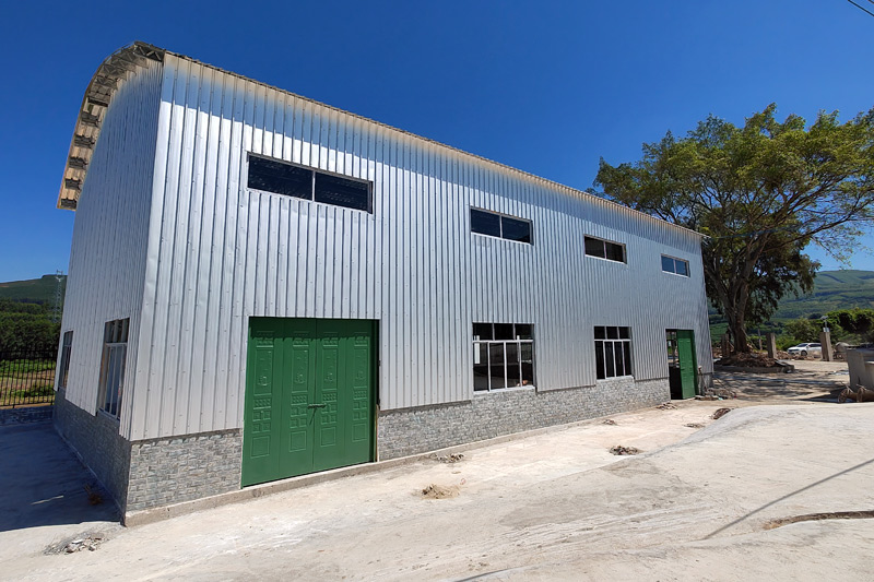 香糯加工廠房拔地而起。