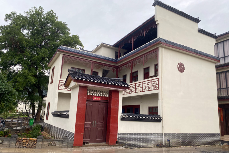 改造后的農(nóng)戶房屋。