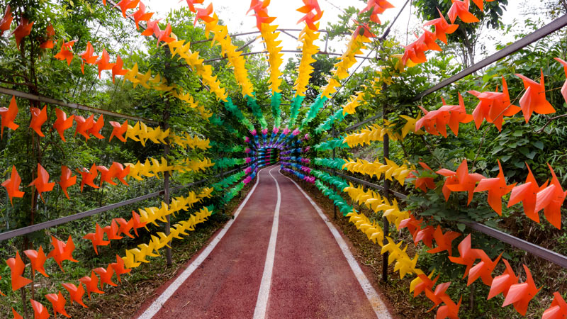 風(fēng)車走廊。