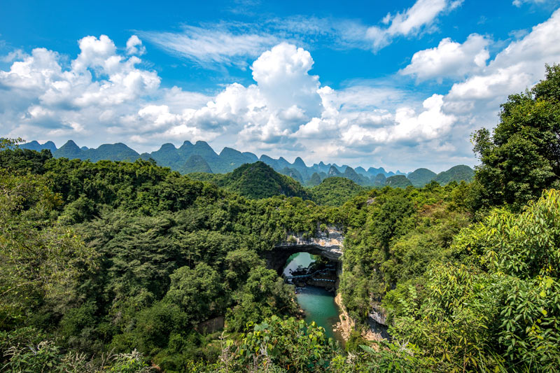 中渡香橋國(guó)家地質(zhì)公園。