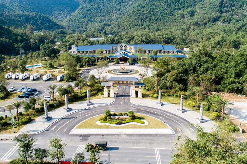 鹿鳴谷景區(qū)。