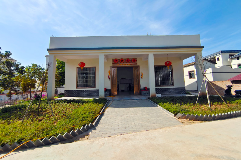 石連村沖口老人食堂。