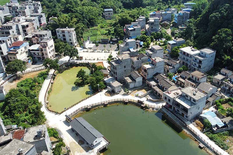 柳班村新貌。何善權(quán)攝