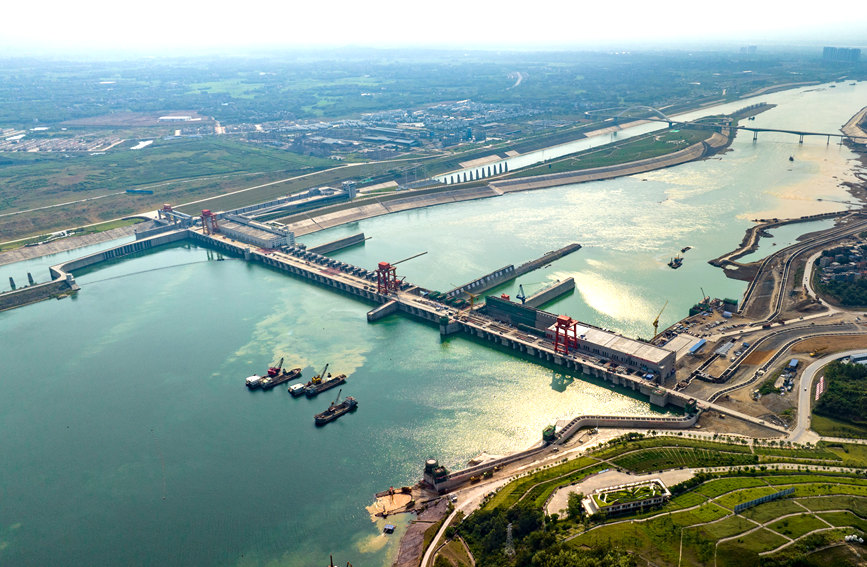 大藤峽水利樞紐工程。