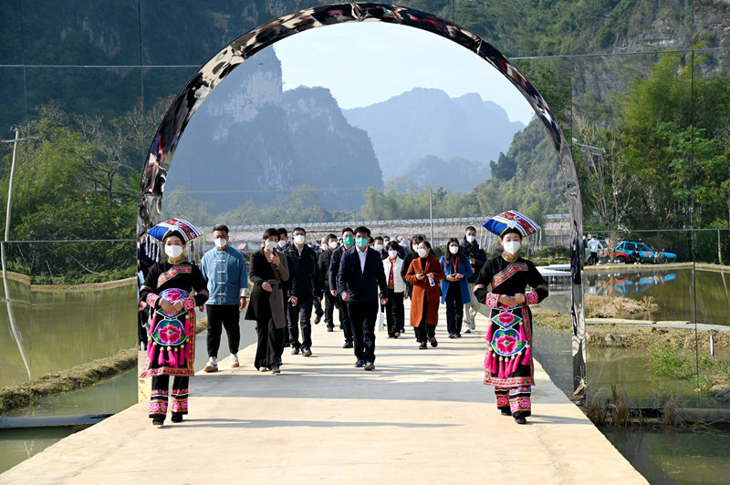 實(shí)地考察。主辦方供圖