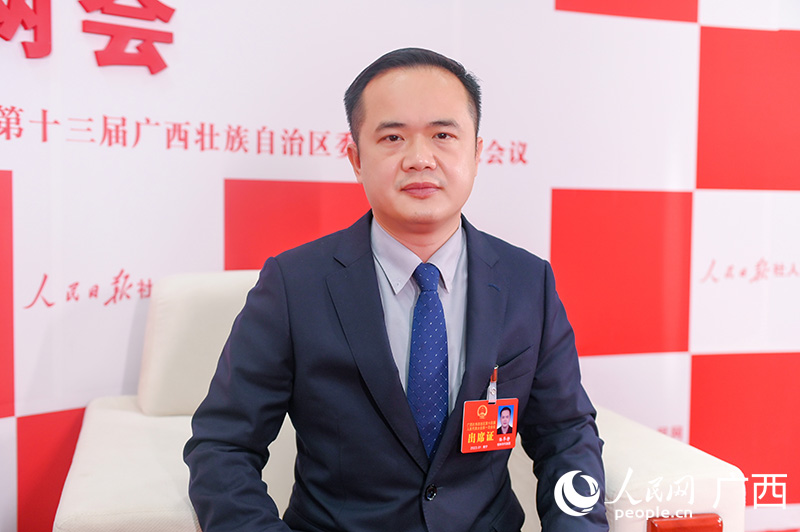 陸華靜接受專訪。人民網(wǎng)記者 嚴(yán)立政攝