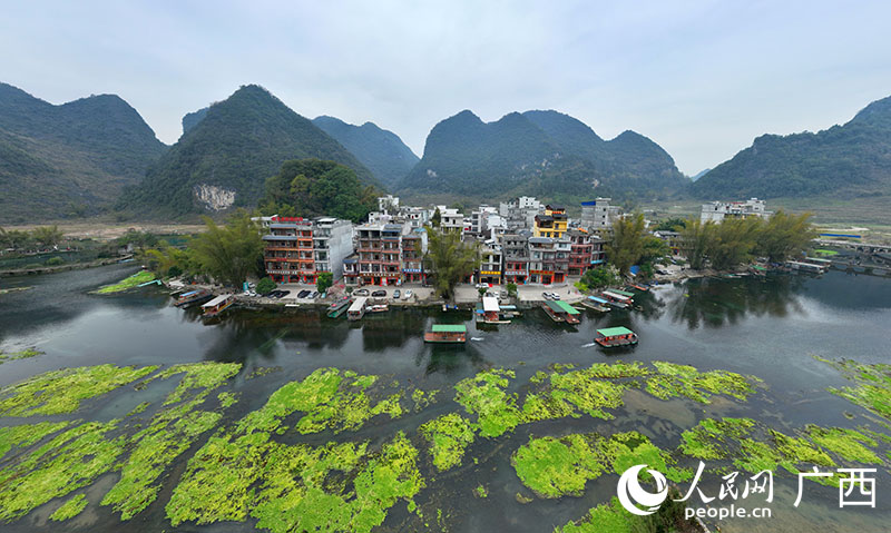 毗鄰鵝泉的村莊。人民網(wǎng) 付華周攝