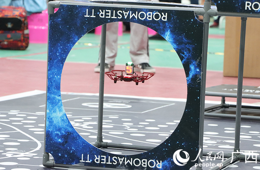 空間探索挑戰(zhàn)賽。人民網(wǎng)記者 彭遠(yuǎn)賀攝