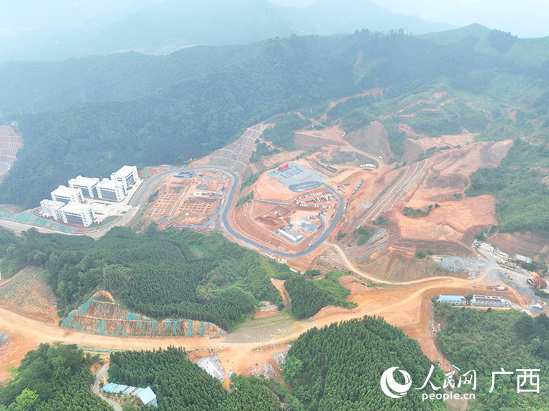 航拍項(xiàng)目工地。人民網(wǎng) 付華周攝.jpg