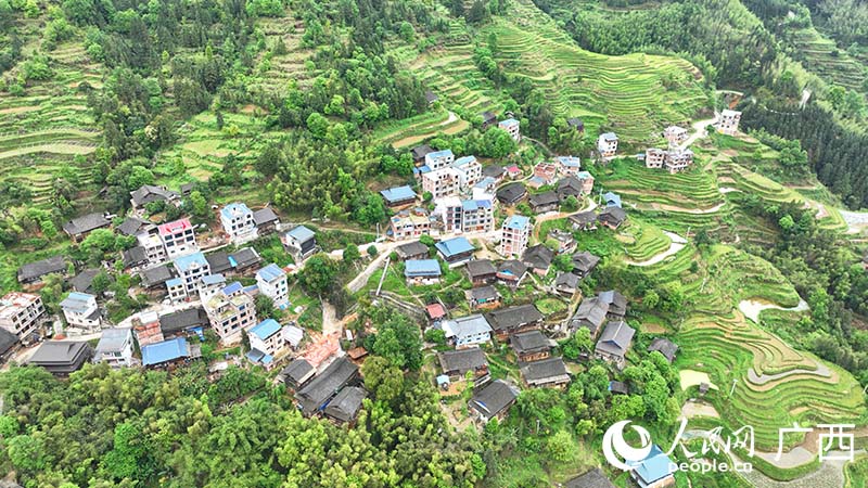 交通越來越便利的大新村。人民網(wǎng) 付華周攝