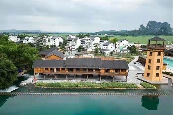 上龍鄉(xiāng)上龍村紅軍古道景區(qū)一角