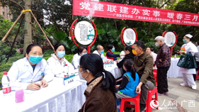 廣西人民醫(yī)院北院院區(qū)開展健康義診活動