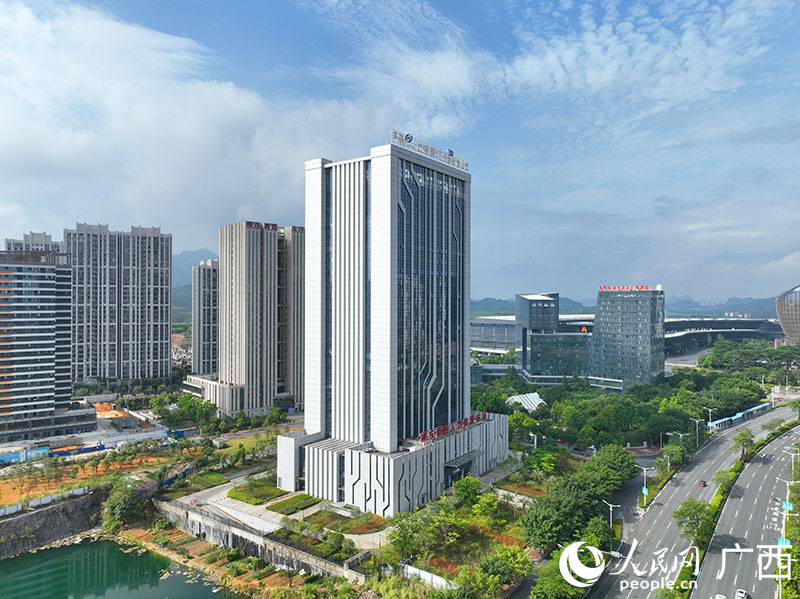國家級柳州人力資源服務產(chǎn)業(yè)園柳東園區(qū)。人民網(wǎng) 付華周攝