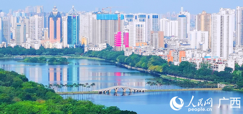 東博會(huì)永久舉辦地綠城南寧。人民網(wǎng) 付華周攝