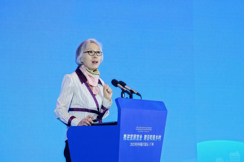 于露作主題發(fā)言。主辦方供圖