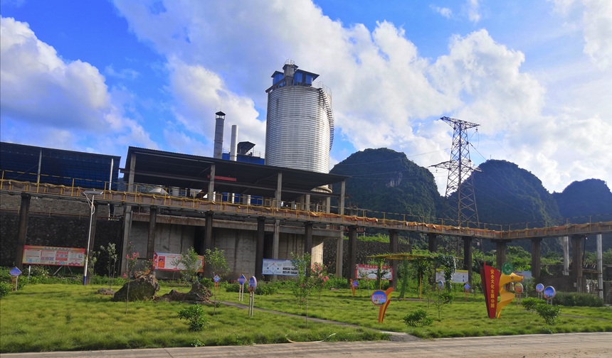 靖西大西南公司全面落成安全文化主題公園。廣西大錳集團供圖