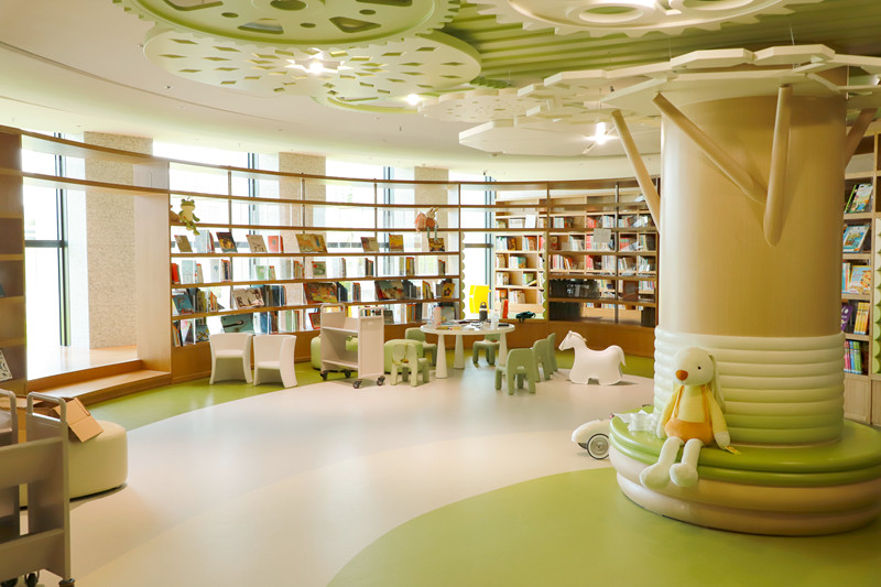 少兒館。中建科工供圖
