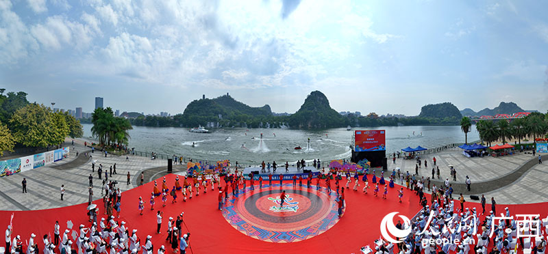 開幕式現(xiàn)場(chǎng)。人民網(wǎng) 付華周攝