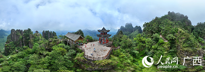 平南北帝山景區(qū)。人民網(wǎng) 付華周攝