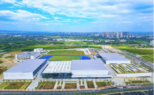 三塘體育訓(xùn)練比賽基地。龔勛攝