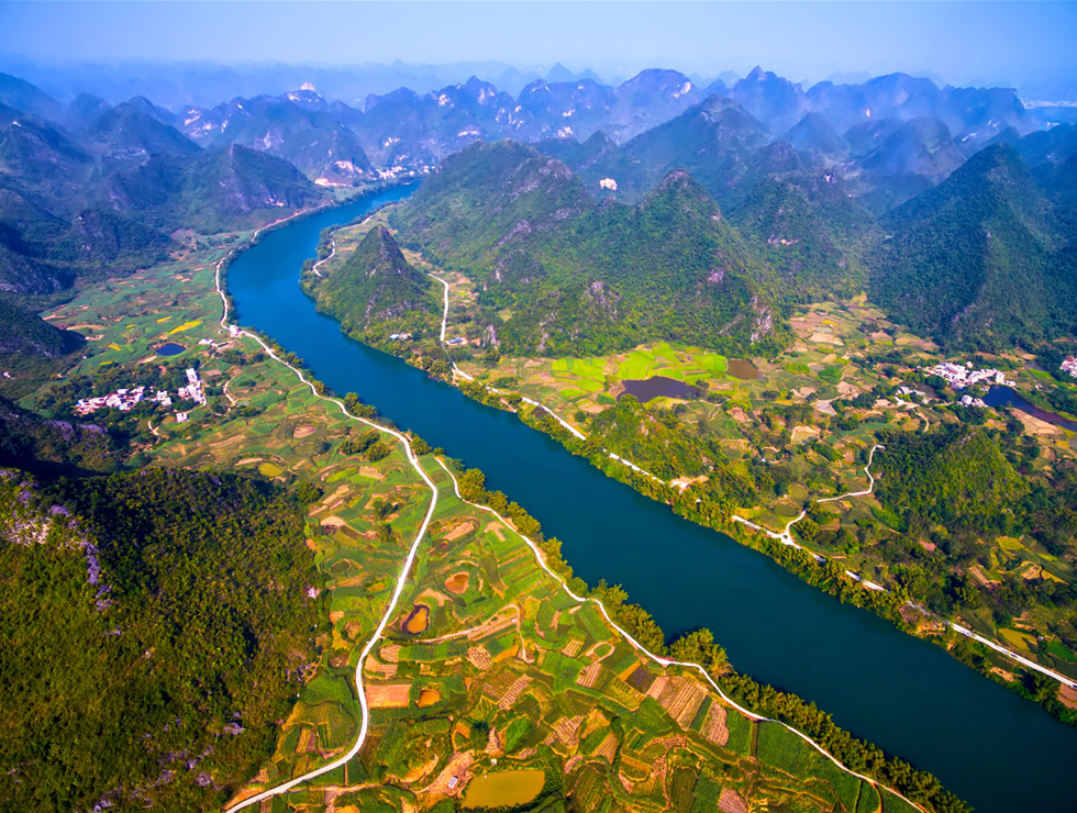 大化紅水河百里畫(huà)廊