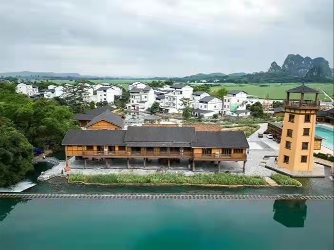 圖為上龍鄉(xiāng)紅軍古道景區(qū)一角