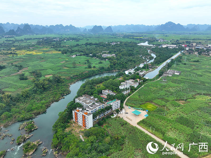 中軍潭水電站。人民網(wǎng) 付華周攝
