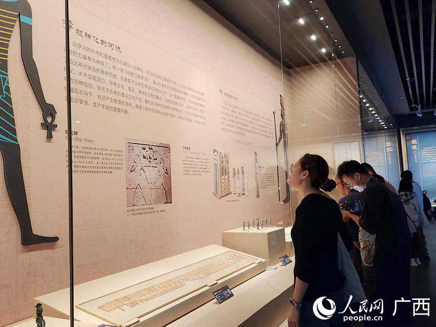 市民觀展。人民網(wǎng)記者 黃子婧攝