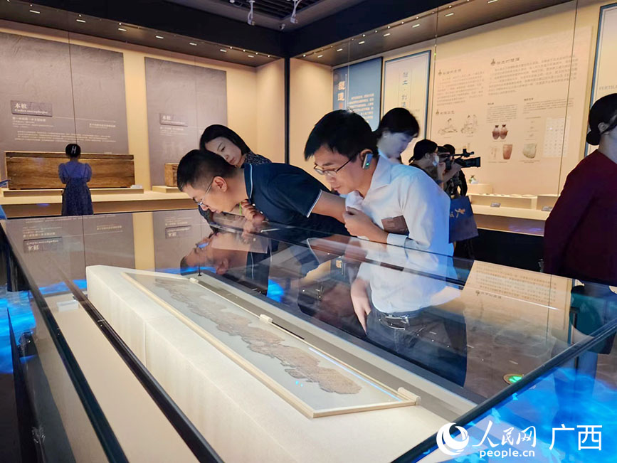 市民觀展。人民網(wǎng)記者 黃子婧攝