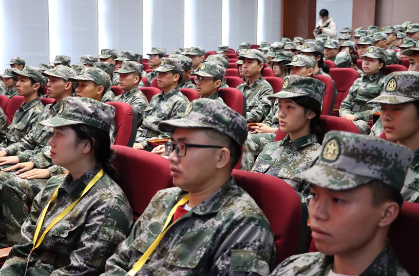 開幕式現(xiàn)場。黃旭華攝