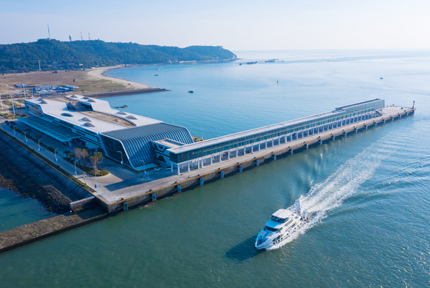 廣西北海郵輪碼頭郵1郵2泊位通過預(yù)驗收