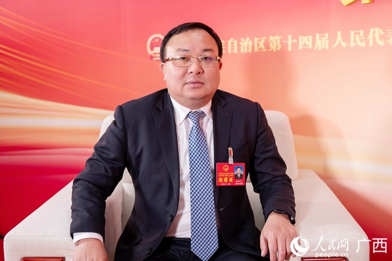 唐標文代表接受專訪。人民網(wǎng)記者 嚴立政攝