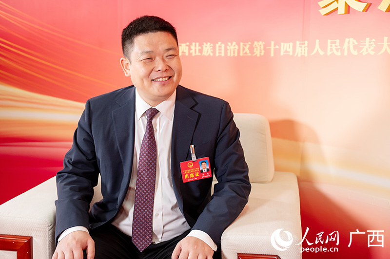 李冉接受專訪。人民網(wǎng)記者 嚴(yán)立政攝