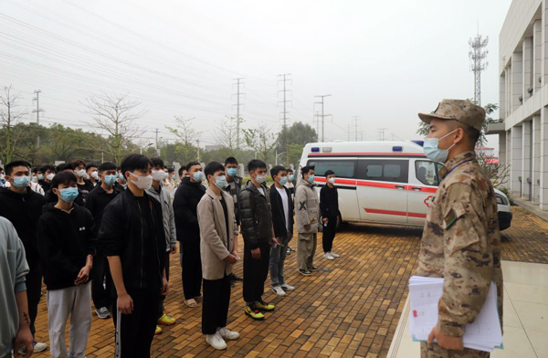 北海鐵山港區(qū)全面開展春季征兵體檢工作