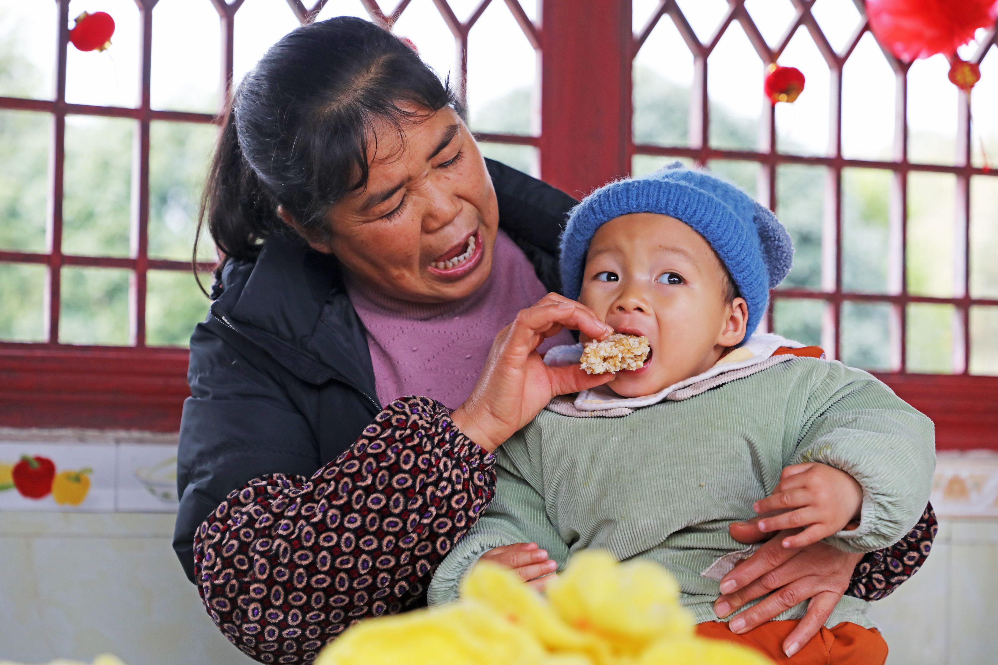 美味可口的米花糖。陽海翔攝