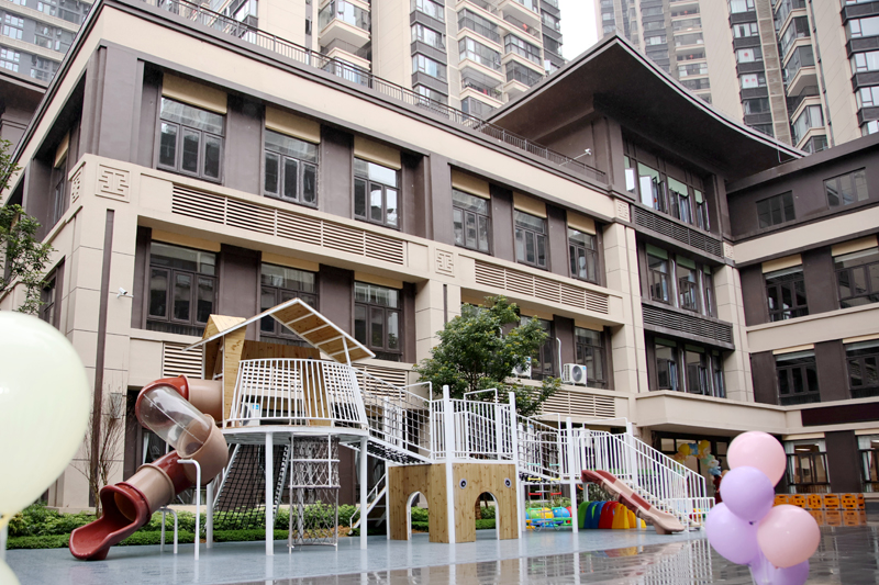 西鄉(xiāng)塘區(qū)北大路幼兒園投入啟用。肖時劍攝
