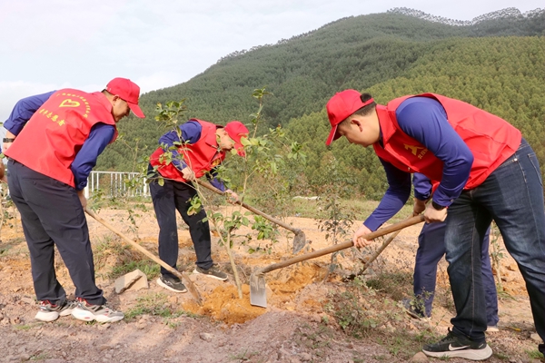 團隊開展植樹節(jié)志愿服務(wù)活動