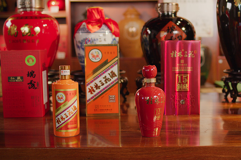 桂林三花酒是中國(guó)米香型白酒的代表。廣西商務(wù)廳供圖