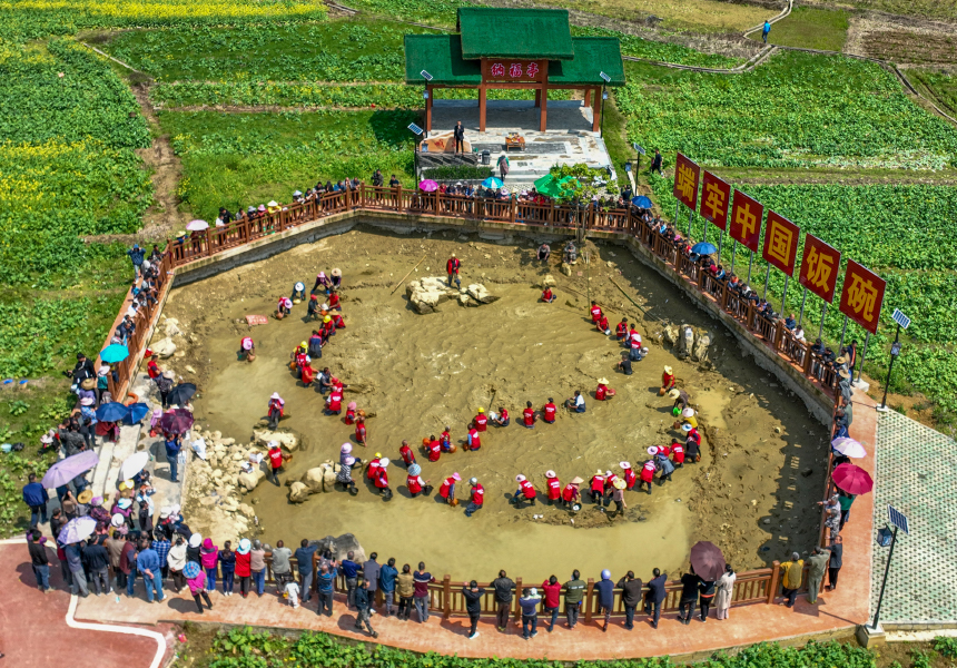 天等縣天等鎮(zhèn)稻香村逐卜屯“喊泉”潭水。零銀卿攝
