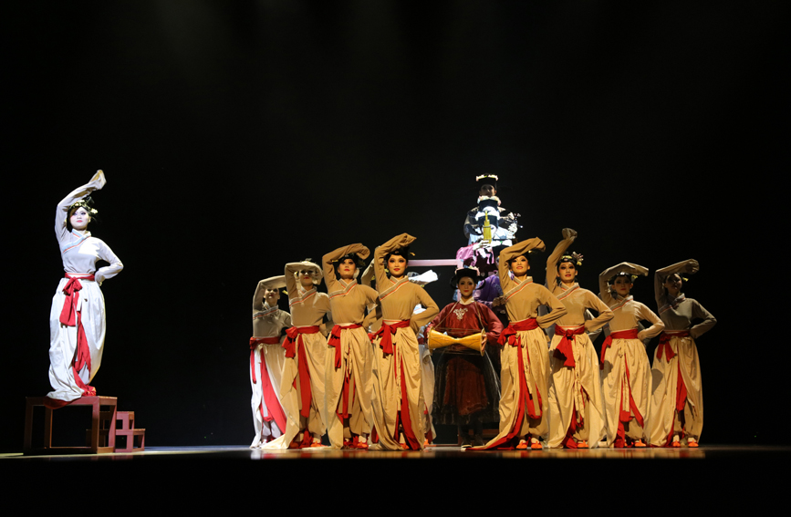 舞蹈《散樂圖》。張運鋒攝